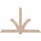 Ekena Millwork Redmond Smooth Timber Gable Bracket, Douglas Fir, 84"W x 53"H x 5 1/2"D x 5 1/2"F, 15/12 Pitch GBW084X53X0606RED00SDF - alternate 1